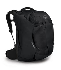 Osprey Fairview 55L front-view shows spacious main compartment for travel