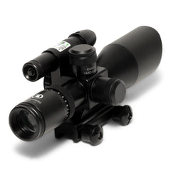 Osprey Global 2.5-10x40 magnification ring provides smooth zoom for varied targets.