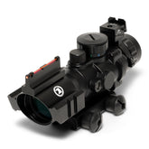 Osprey Global 4x32 MDG compact scope front view shows rugged outdoor-ready design for field use