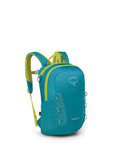 Osprey HydraJet 12L hydration reservoir keeps kids refreshed.