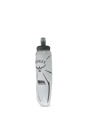 Osprey Hydraulics soft flask in a vestpack ready for low-bounce hydration.