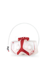 Osprey Hydraulics LT 1.5L reservoir shown in compact lumbar-pack form for easy access