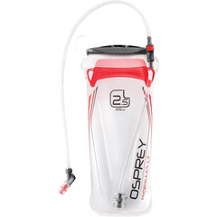 Osprey Hydraulics LT 2.5L reservoir bite valve delivers smooth water flow on the trail
