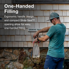 Osprey Hydraulics LT compact Slide-Seal opening for easy filling