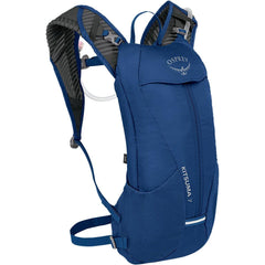 Osprey Kitsuma 7L women's bike backpack for long rides with hydration access.
