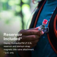 Osprey Raptor 10L hipbelt pockets for easy-to-reach essentials on rough terrain