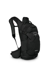 Osprey Raptor 14L with Hydraulics reservoir enables quick trail hydration.