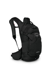 Osprey Raptor 14L with Hydraulics reservoir enables quick trail hydration.