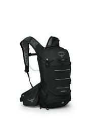 Osprey Raven 10L backpack on trail with compact storage for essentials.