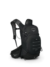 Osprey Raven 14L front view showing compact MTB design for all-day comfort