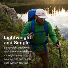 Osprey Rook 65L ladder-lock torso adjustment for fit