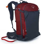 Osprey Soelden Pro 32L front view with quick-access safety pocket