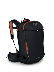 Osprey Sopris 30L front view showing ski carry versatility for backcountry touring.