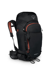 Osprey Sopris 40L backpanel access for quick dry-storage on ascents.
