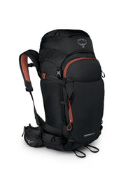 Osprey Sopris 40L backpanel access for quick dry-storage on ascents.
