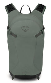 Osprey Sportlite 15L front view showcases compact design for easy day hikes.