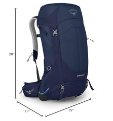 Osprey Stratos 36L airspeed ventilation closeup highlights breathable back support