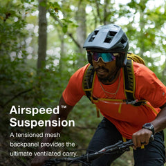 Osprey Syncro ride-stability winged harness for enhanced stability on trails