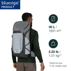 Osprey Talon Pro 30L back panel with breathable support.