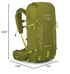 Osprey Talon Velocity 30L side profile highlighting compact silhouette for fast moves