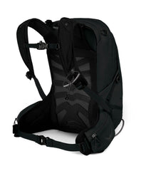 Osprey Tempest 9L Stow-on-the-Go pole attachment enables quick stow and deployment.
