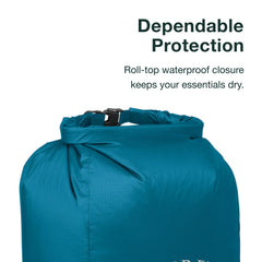Osprey Ultralight Pack Liner uses durable waterproof fabric for weather protection