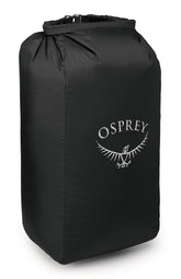 Osprey Ultralight Protective Backpack Liner is black and shields gear from rain inside your pack