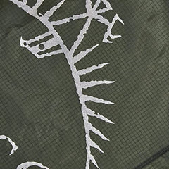 Osprey Ultralight Raincover Stuff-sack compact stores easily in your gear stash.