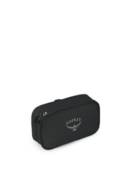 Osprey Ultralight Zip Packing Organizer in black keeps small items organized for travel.
