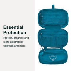 Osprey Ultralight Zip Packing Organizer features durable, lightweight fabric for travel.