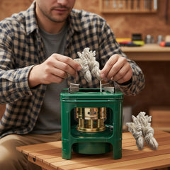 Otbushit camping stove wick 17.3-inch length supports steady flame during outdoor cooking.