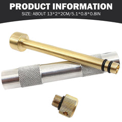 Otbushit Fire Piston ignition action demonstrates rapid air compression to ignite tinder.