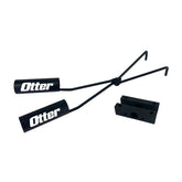 OTTER Outdoors QA double rod holder with two extended tubes for versatile rod setups.