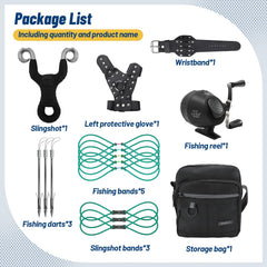 Oubert slingshot darts pack for versatile target practice