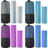 Oudain blue 12x24 quick-dry towel, soft microfiber for workouts