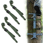 Ouffun four-pack hunting straps securing anchor point for tree stands