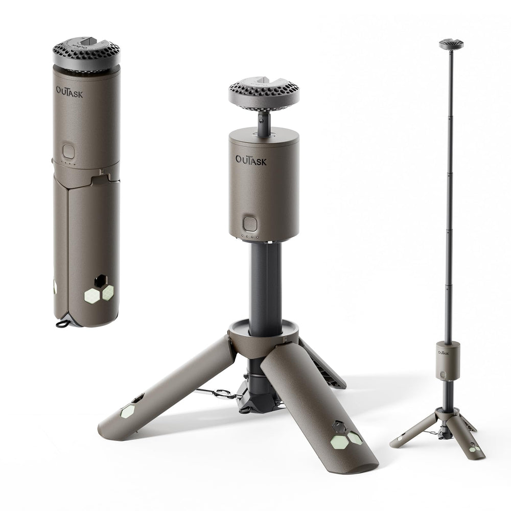 Outask camping-lantern-rechargeable-battery shows long-lasting power for outdoor nights