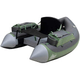 Outcast Super Fat Cat LCS float tube sage gray side view