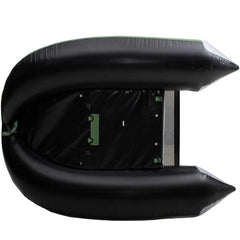 Inflated seat view of Outcast Fat Cat float tube