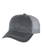 Outdoor Cap HPD-610M charcoal and light gray front view for sun protection and daily wear.