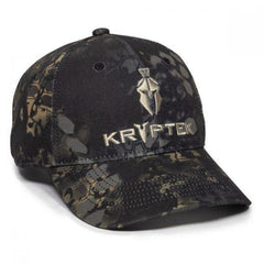 Outdoor Cap KRY-029 Kryptek Obskura Knox front view; versatile headwear for all-day comfort