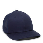 Outdoor Cap RGR-360M navy front view, comfortable universal fit.