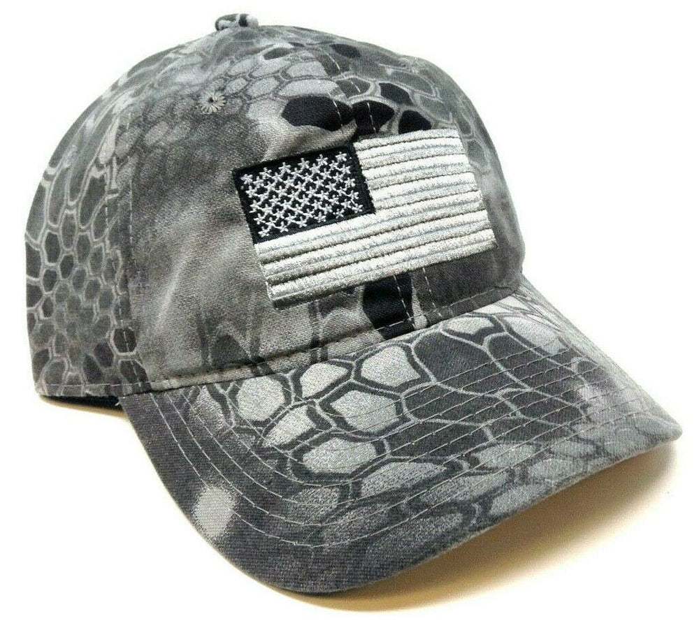 Outdoor Cap Standard USA-200 USA Flag Tonal Kryptek Raid - front view
