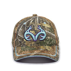 Two toned plastic snap closure on TRT86A Realtree Edge cap