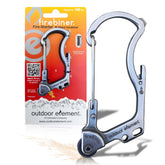 Outdoor Element Firebiner in compact form showing award-winning design for everyday carry