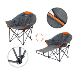 Outdoor Living Suntime sturdy steel-frame construction shown for lasting reliability