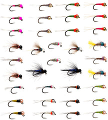 Outdoor Planet 36-tungsten-perdigon-nymphs assortment sinks quickly for deep fast-water fishing