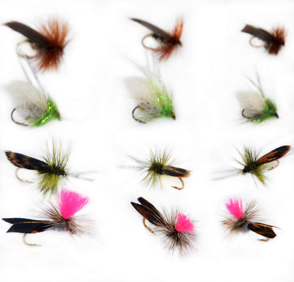 Outdoor Planet Henryville caddis imitation gliding on surface to entice picky trout.