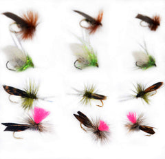 Outdoor Planet Henryville caddis imitation gliding on surface to entice picky trout.