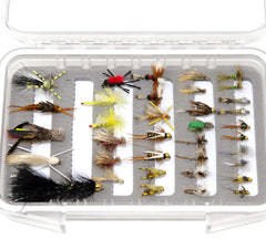 Outdoor Planet hopper-flies and streamers ready for dynamic river or lake trout.